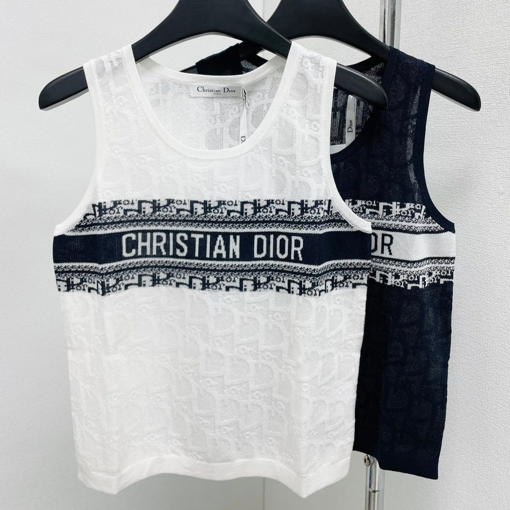 CD Mesh Tank Top