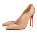 CL Kate 10cm Pumps Beige Red Calfskin