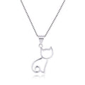 Korean sweet cat necklace simple necklace