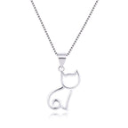 Korean sweet cat necklace simple necklace