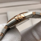CONSTELLATION 27MM QUARTZ ROSE GOLD BEZEL MOTHER OF PEARL DIAL
