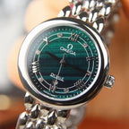 DEVILLE LADYMATIC 29MM STEEL BLUE DIAL
