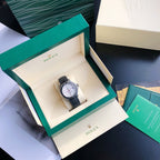 YACHT-MASTE BLACK BEZEL WHITE DIAL