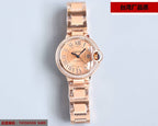 BALLON BLEU 33MM ROSE GOLD DIAL