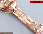 BALLON BLEU 33MM ROSE GOLD DIAL