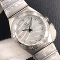CONSTELLATION 27MM QUARTZ STEEL CASE MOP DIAL