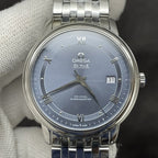 DEVILLE PRESTIGE 39.5MM STEEL BLUE DIAL