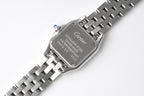 PANTHERE DE CARTIE 22MM QUARTZ STEEL WHITE DIAL