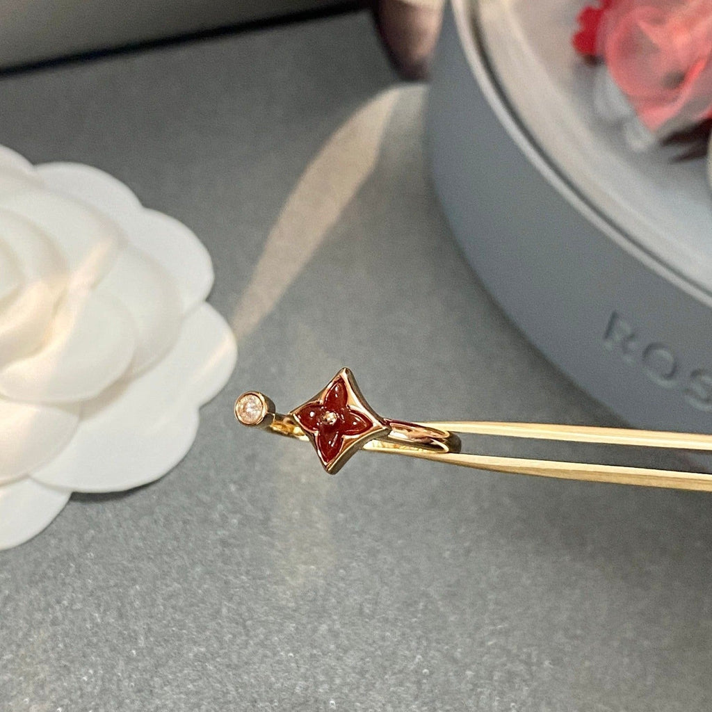 STAR 1 DIAMOND OPEN RING