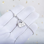 AMULETTE CONSTANCE PEDANT SILVER NECKLACE