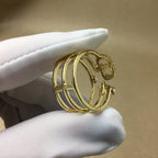 CD SHINY D RING GOLD