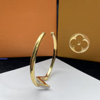 VOLTE UPSITE DOWN DIAMOND GOLD OPEN BRACELET