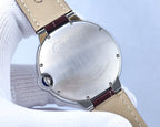 BALLON BLEU 36MM OPEN HEART DIAMOND NUMERALS