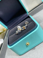 EDGE DIAMOND PINK GOLD EARRINGS