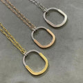 LOCK DIAMOND NECKLACE