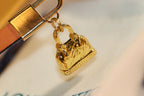 LV ALMA PINK GOLD CANVAS