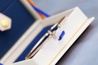 LV IDYLLE PINK GOLD OPEN BRACELET DIAMOND PAVED