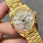 DATEJUST 31MM GOLD GREY DIAL