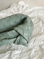 BV MINI JODIE 28CM MINT GREEN LAMBSKIN LEATHER