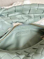 BV MINI JODIE 28CM MINT GREEN LAMBSKIN LEATHER