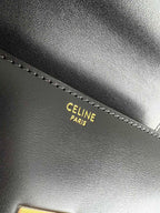 CLASSIC TRIOMPHE 20 BLACK CALFSKIN GOLD HARDWARE