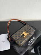 CLASSIC TRIOMPHE 20 BROWN MONOGRAM CALFSKIN