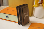 CLEA WALLET 12CM BEIGE LARGE MONOGRAM EMPREINTE LEATHER