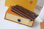 TRUNK MULTI CARD HOLDER CASE BROWN