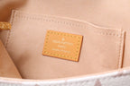 LV WOC 2WAY CHAIN WHITE PINK LEATHER