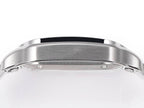 SANTOS LADY 35.1MM STEEL CASE DEEP GREEN DIAL DIAMOND BEZEL