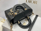 MICRO LADY D-JOY 16.5 BLACK LAMBSKIN