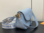 diane 24 light blue monogram empreinte leather