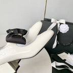 mary janes 60 white calfskin bow