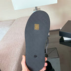 CC Sandal Black Lambskin 173046