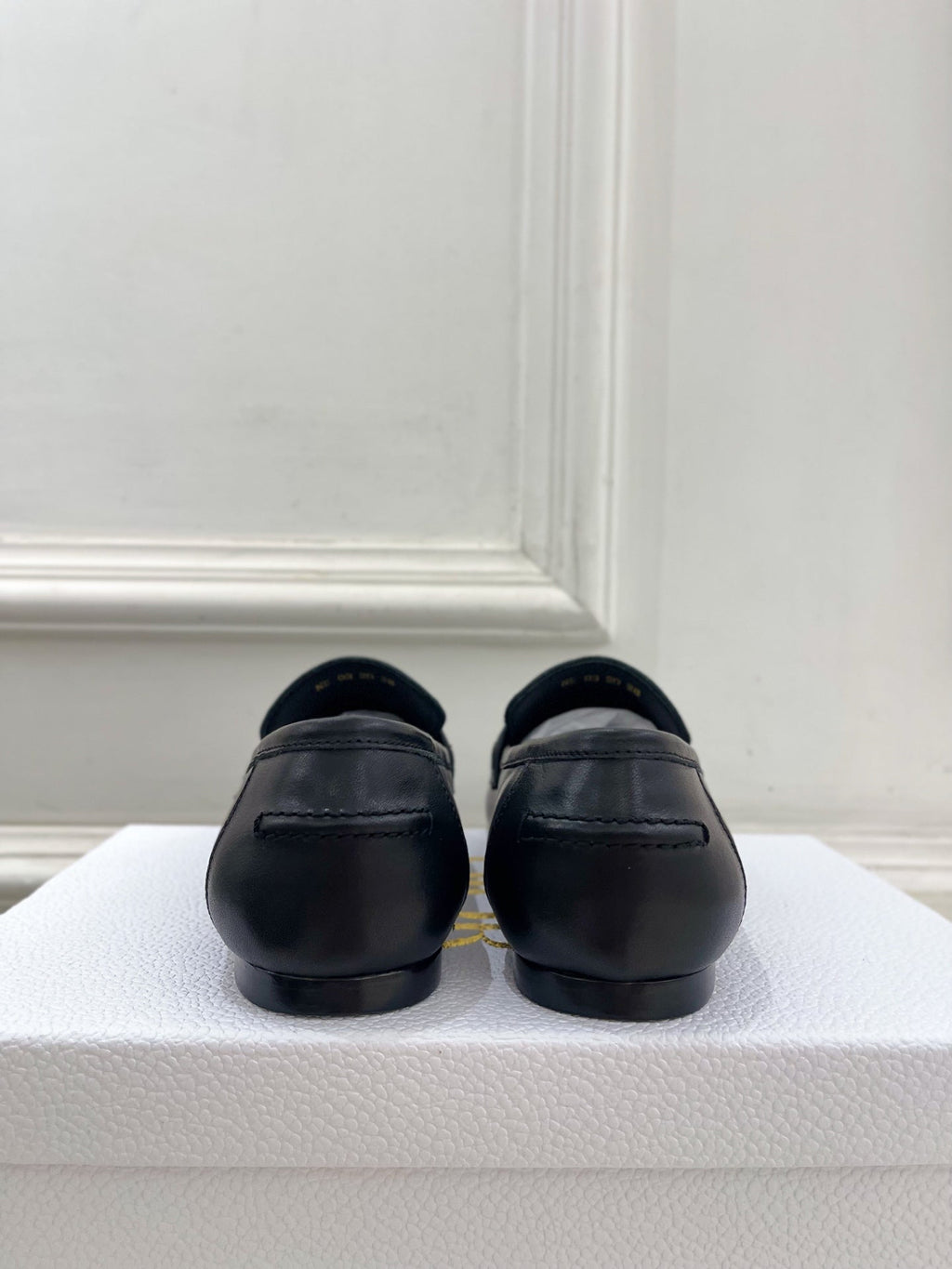 Dior 25 Boy Loafer Black Gold Calfskin 172794