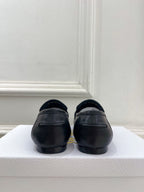 Dior 25 Boy Loafer Black Gold Calfskin 172794