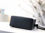 LOE MINI 18 PUZZLE BAG IN BLACK CALFSKIN