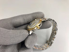 Omega De Ville 32.7mm Silver Gold White Dial