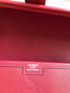 HM Jige 29 Berry Red Epsom 229077