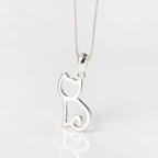 Korean sweet cat necklace simple necklace