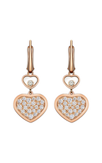 HAPPY HEART EARRINGS FULL DIAMOND