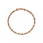 HARDWEAR MICRO LINK 44 MOTIF PINK GOLD BRACELET