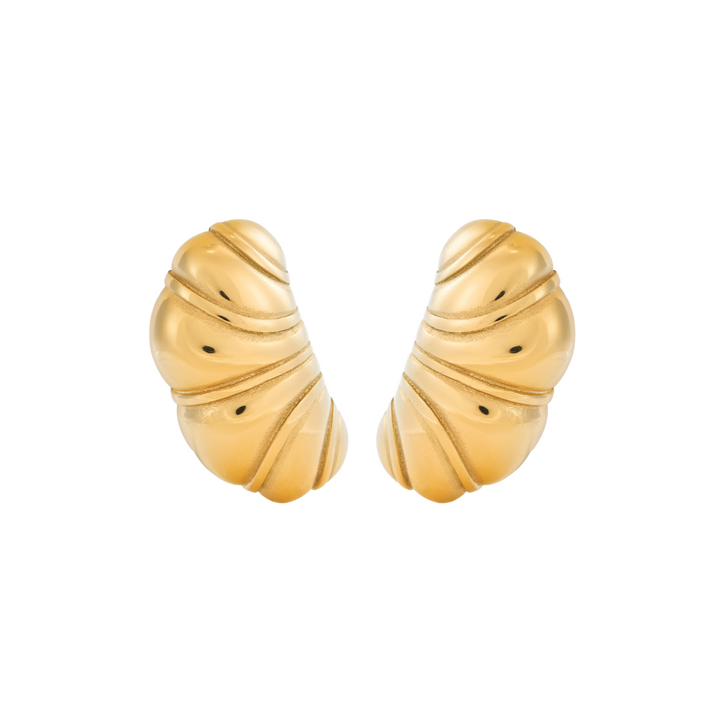 BOLD CROISSANT. earrings