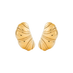 BOLD CROISSANT. earrings