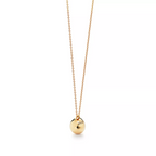 BALL PENDANT 12.75MM NECKLACE