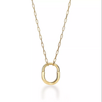 LOCK NECKLACE GOLD