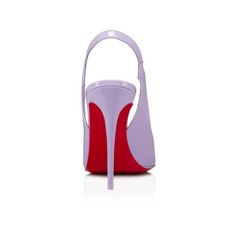 CL Pumps Hot Chick 100 mm Lilac Smoke/lin Lilac Smoke Patent leather