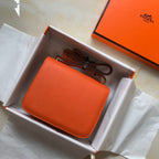 CONSTANCE 18 ORANGE EPSOM GOLD HARDWARE