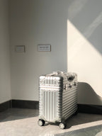 Rimowa 2025 Travel Suitcase Silver Aluminum 273821