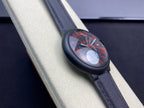 Cartier Balloon 42mm Black Red Automatic